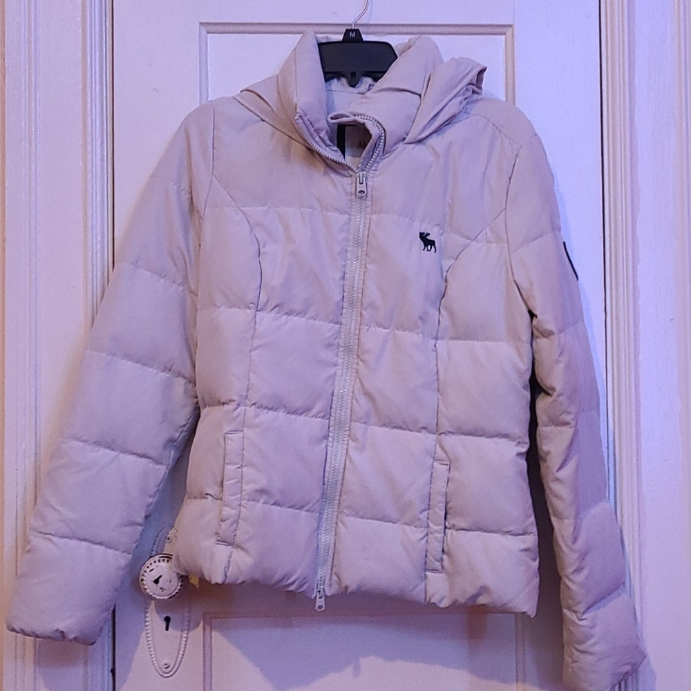 Abercrombie & Fitch White Coat